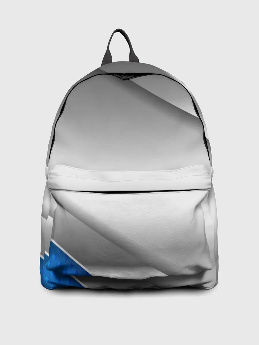 Рюкзак джинсовый / 3D СЕРЕБРО BLUE LINES