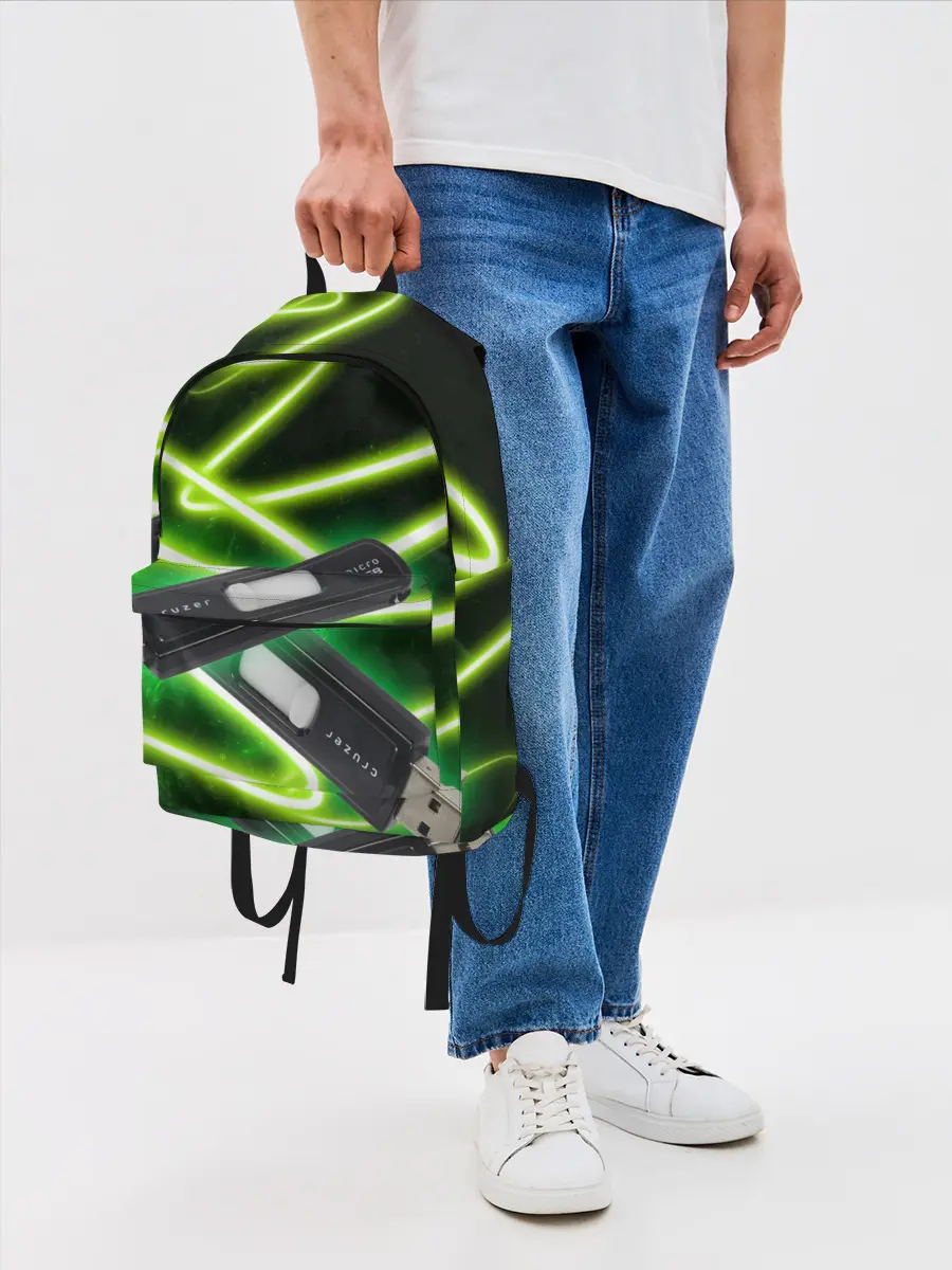 Рюкзак джинсовый / Флешка