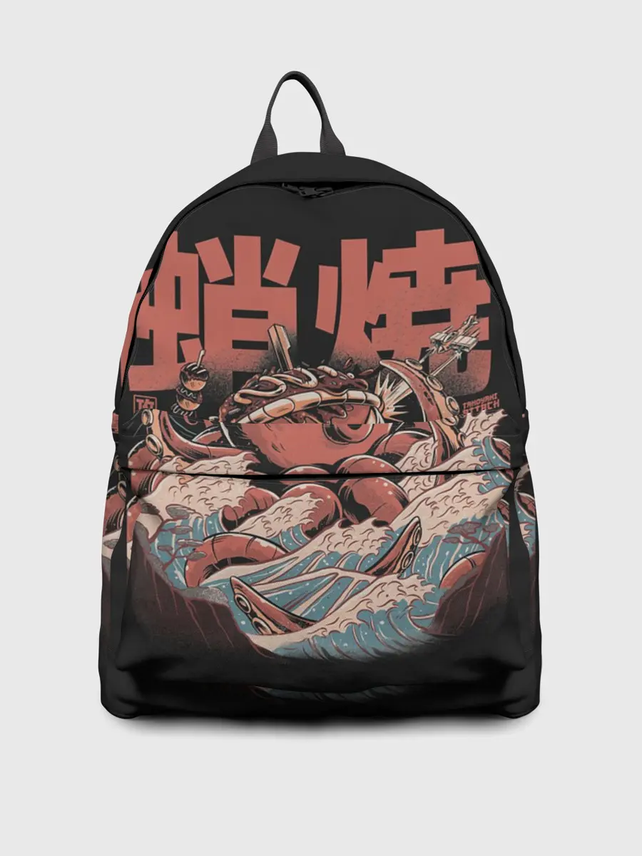 Рюкзак джинсовый / Monster Takoyaki