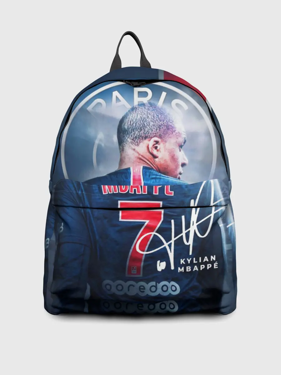 Рюкзак джинсовый / Килиан Мбаппе, PSG