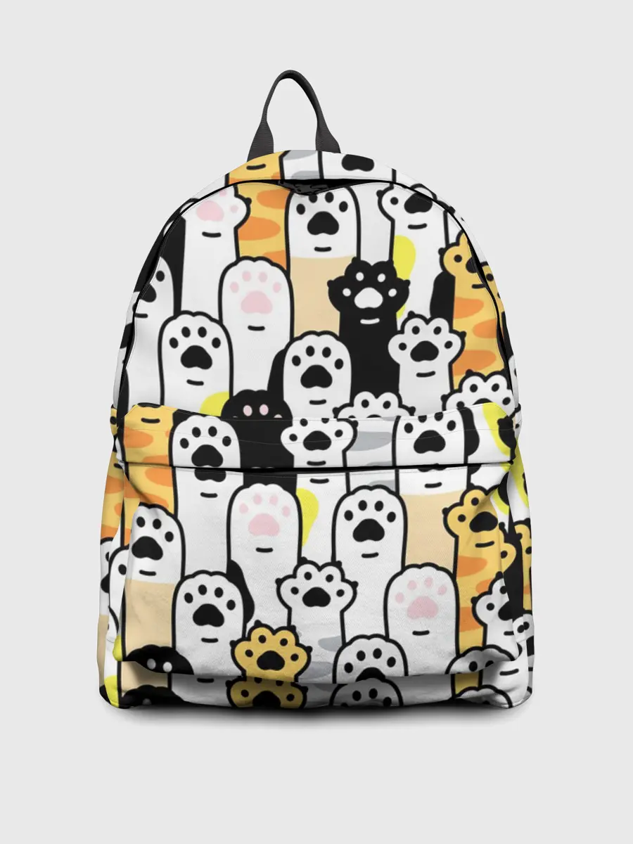 Рюкзак джинсовый / КОШАЧИЬ ЛАПЫ