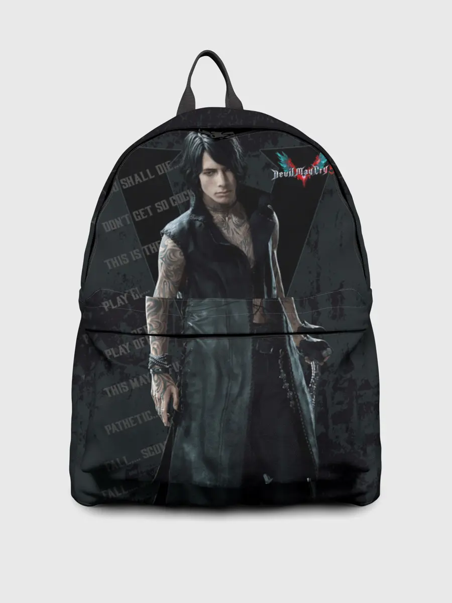 Рюкзак джинсовый / V in DMC