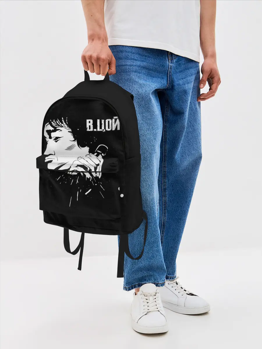 Рюкзак джинсовый / В.Цой