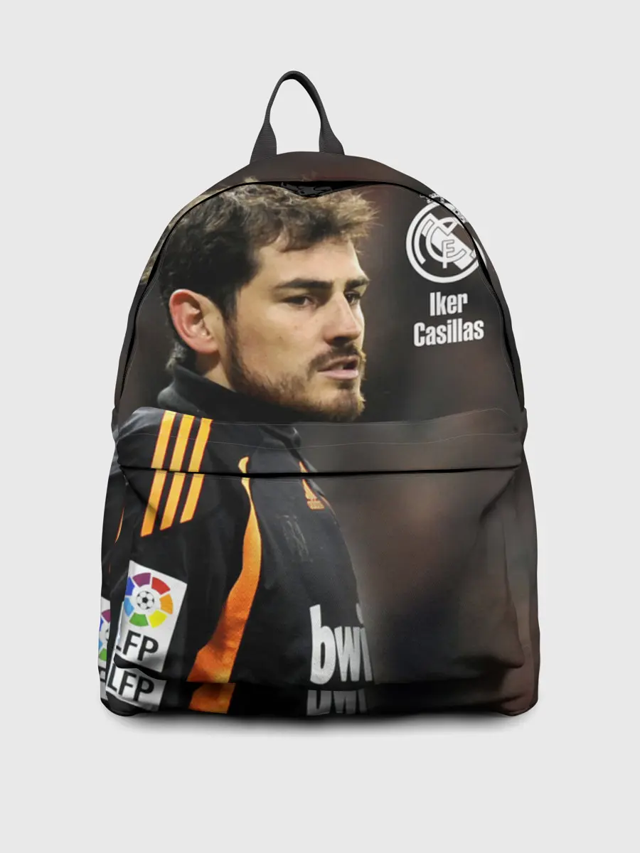 Рюкзак джинсовый / Икер Касильяс