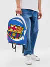 Рюкзак джинсовый / FC BARCELONA / ФК БАРСЕЛОНА