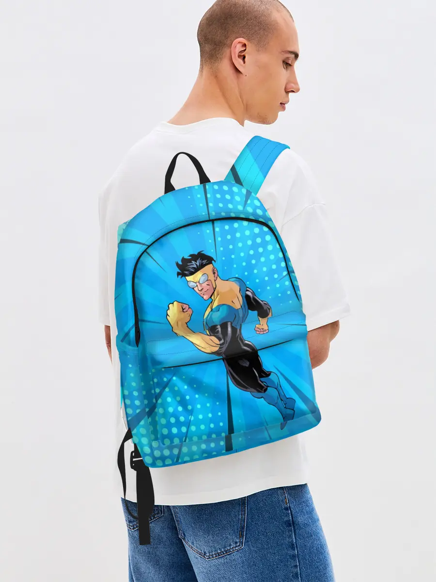 Рюкзак джинсовый / Неуязвимый Марк Грэйсон