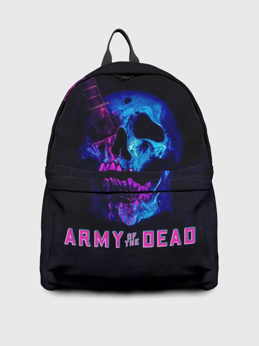 Рюкзак джинсовый / Армия мертвецов череп и кинжал