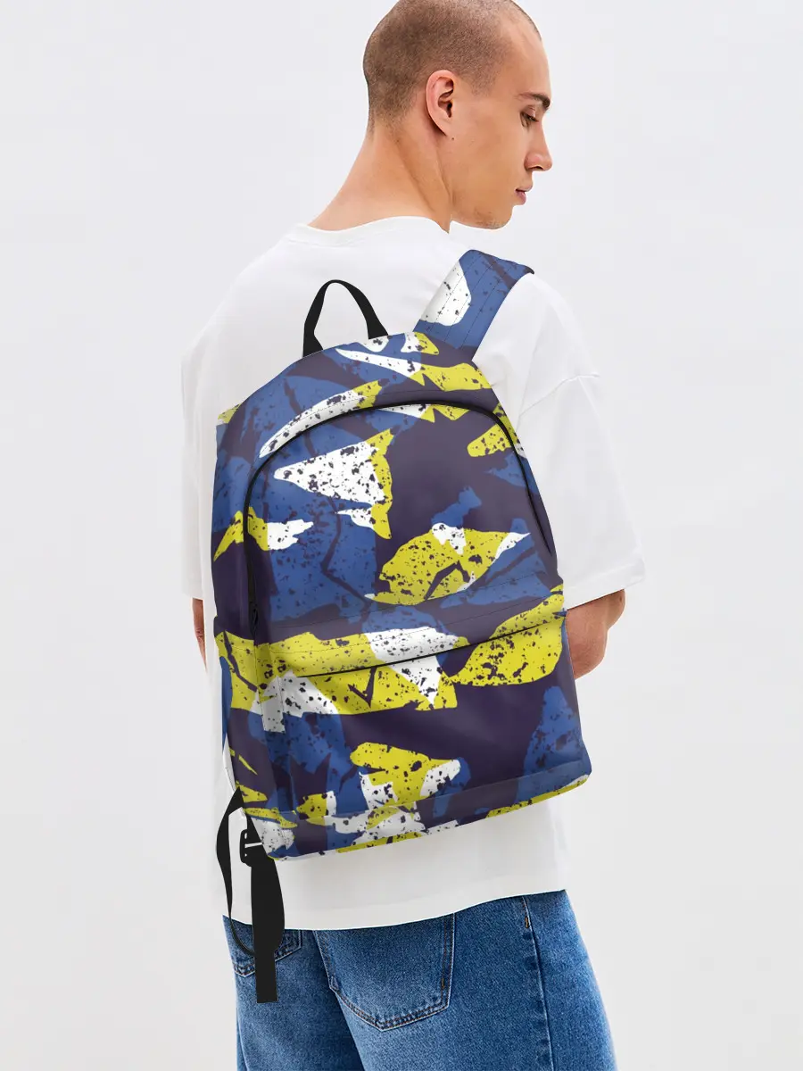 Рюкзак джинсовый / Пятна