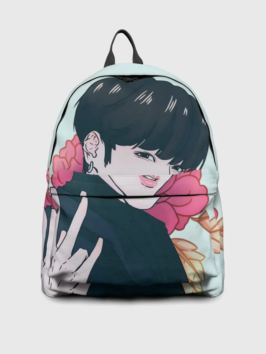 Рюкзак джинсовый / Мин Юнги