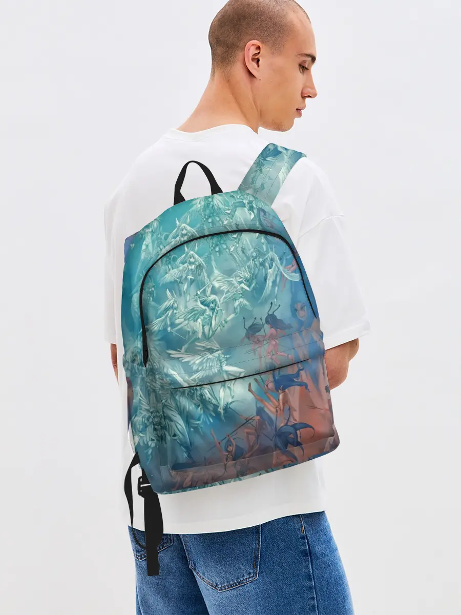 Рюкзак джинсовый / Ангелы и Демоны