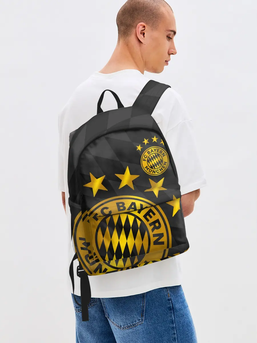 Рюкзак джинсовый / ФК БАВАРИЯ / BAYERN / МЮНХЕН