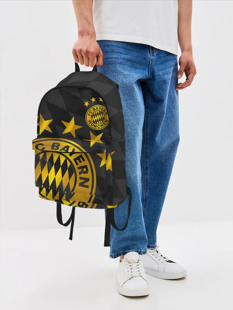 Рюкзак джинсовый / ФК БАВАРИЯ / BAYERN / МЮНХЕН