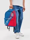 Рюкзак джинсовый / ФК БАВАРИЯ / BAYERN / ГРАДИЕНТ