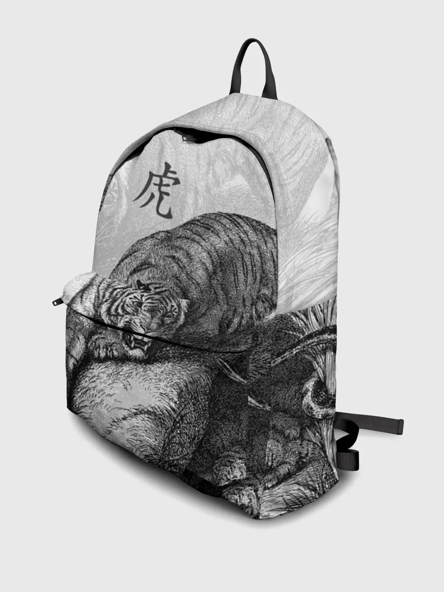 Рюкзак джинсовый / Тигр и змея