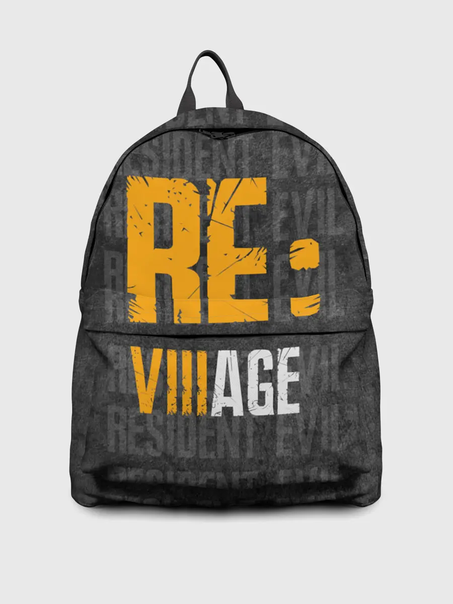 Рюкзак джинсовый / RE VILLAGE | ДЕРЕВНЯ ОБИТЕЛЬ ЗЛА