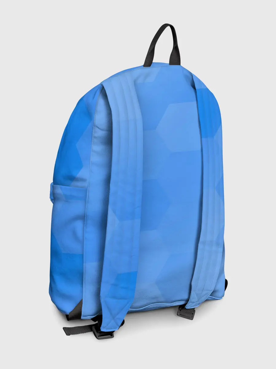 Рюкзак джинсовый / Дельфин с коктейлем