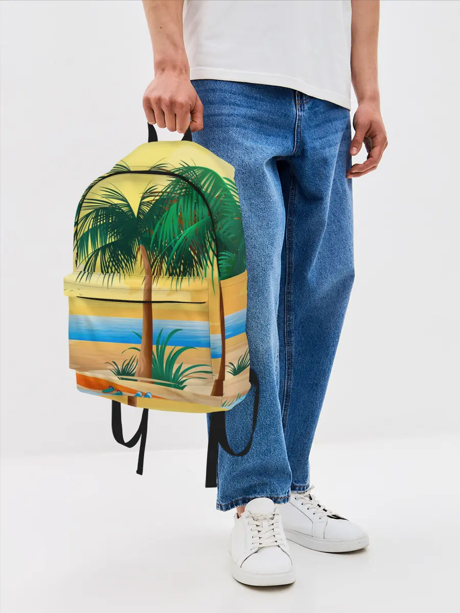 Рюкзак джинсовый / Пляж