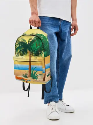 Рюкзак джинсовый / Пляж