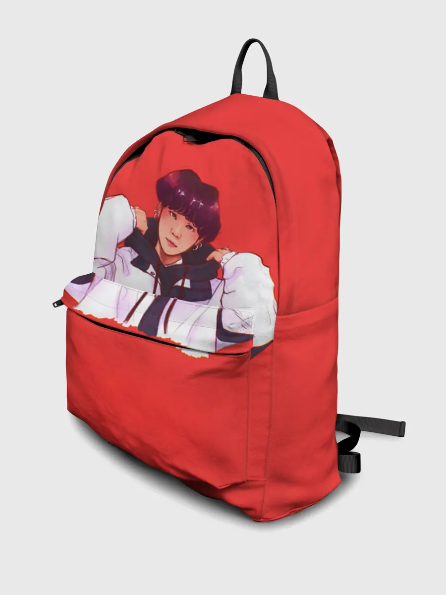 Рюкзак джинсовый / Suga Red