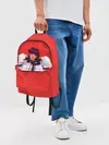 Рюкзак джинсовый / Suga Red