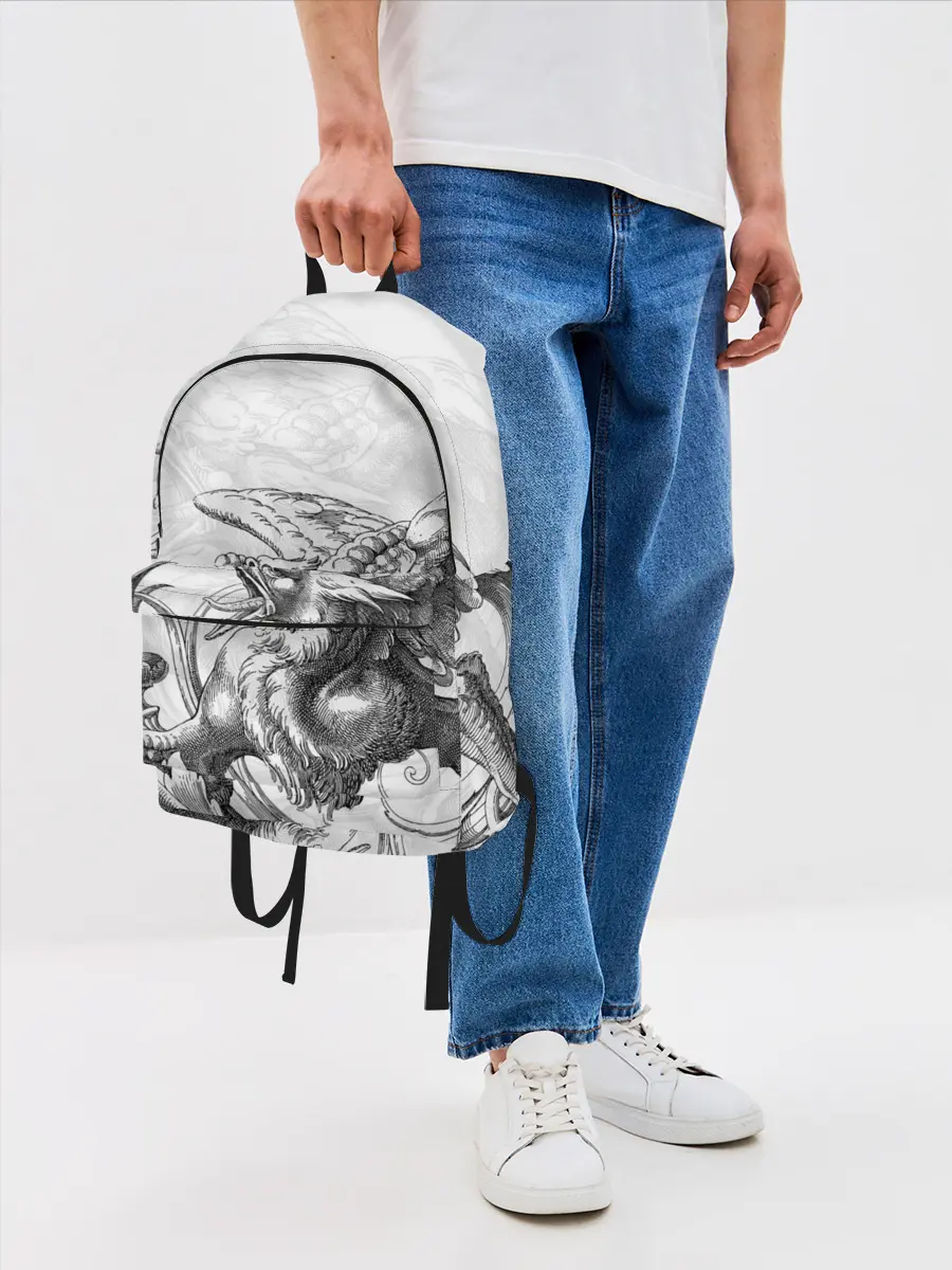 Рюкзак джинсовый / Грифон