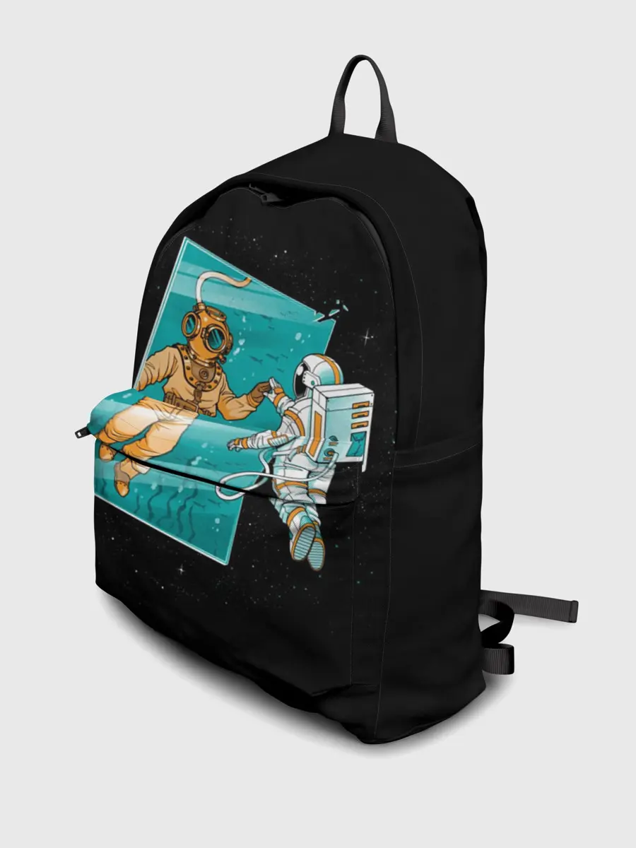 Рюкзак джинсовый / Параллельный Мир