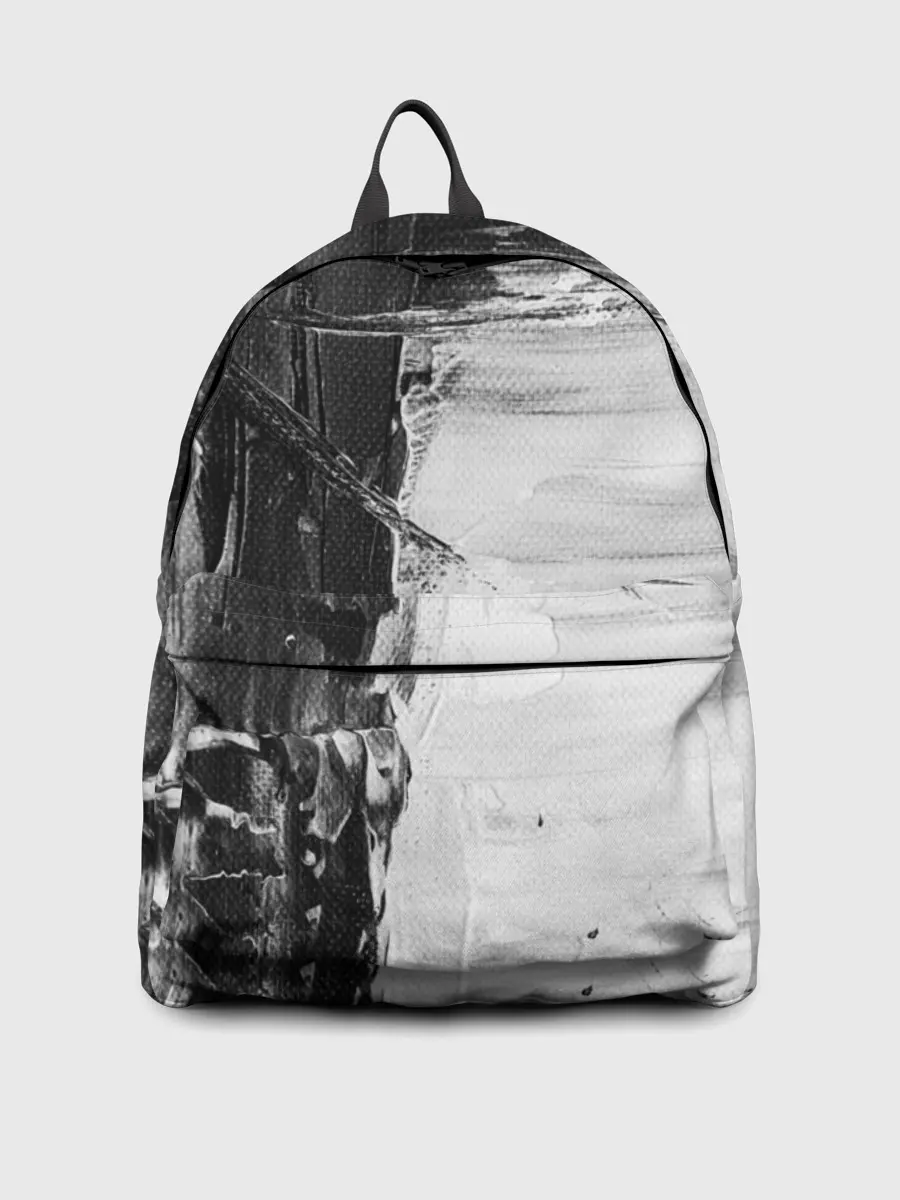 Рюкзак джинсовый / Черно-Белый Арт