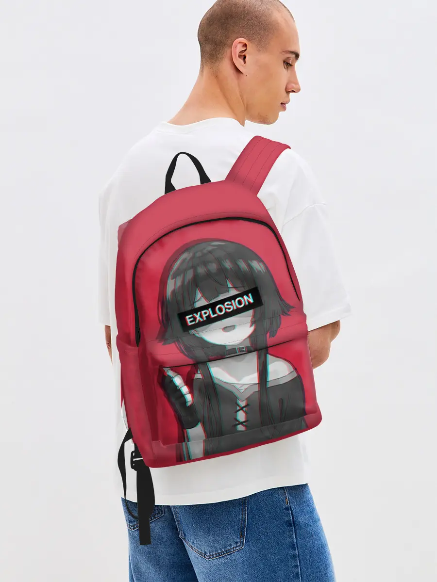 Рюкзак джинсовый / Megumin Konosuba Мегумин