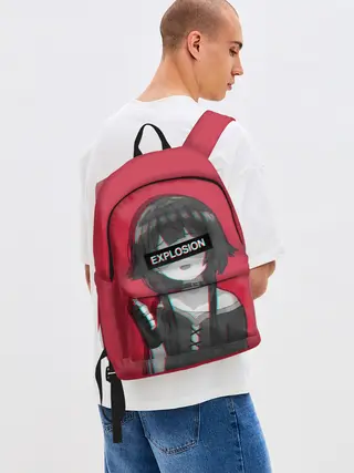 Рюкзак джинсовый / Megumin Konosuba Мегумин