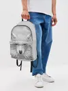 Рюкзак джинсовый / БЕЛЫЙ ВОЛК