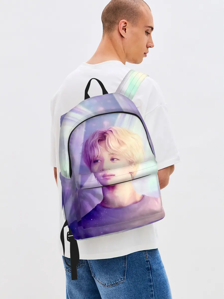 Рюкзак джинсовый / Kim Seok Jin Art