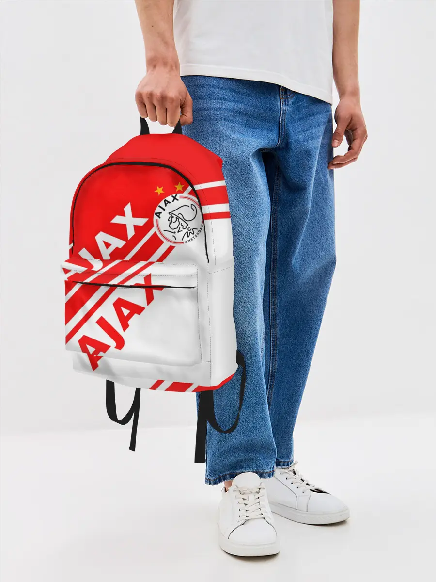 Рюкзак джинсовый / FC AJAX AMSTERDAM / ФК АЯКС