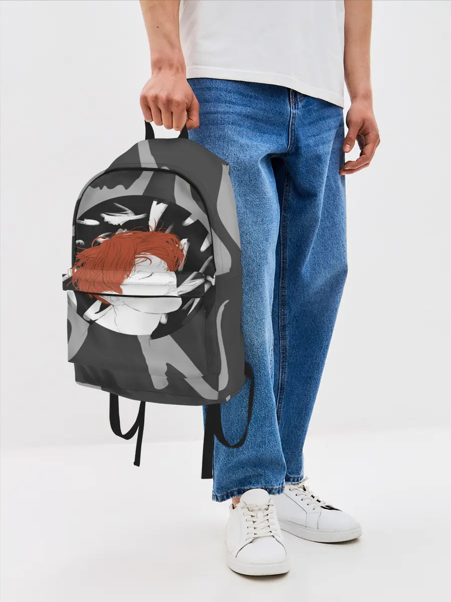 Рюкзак джинсовый / BTS Style