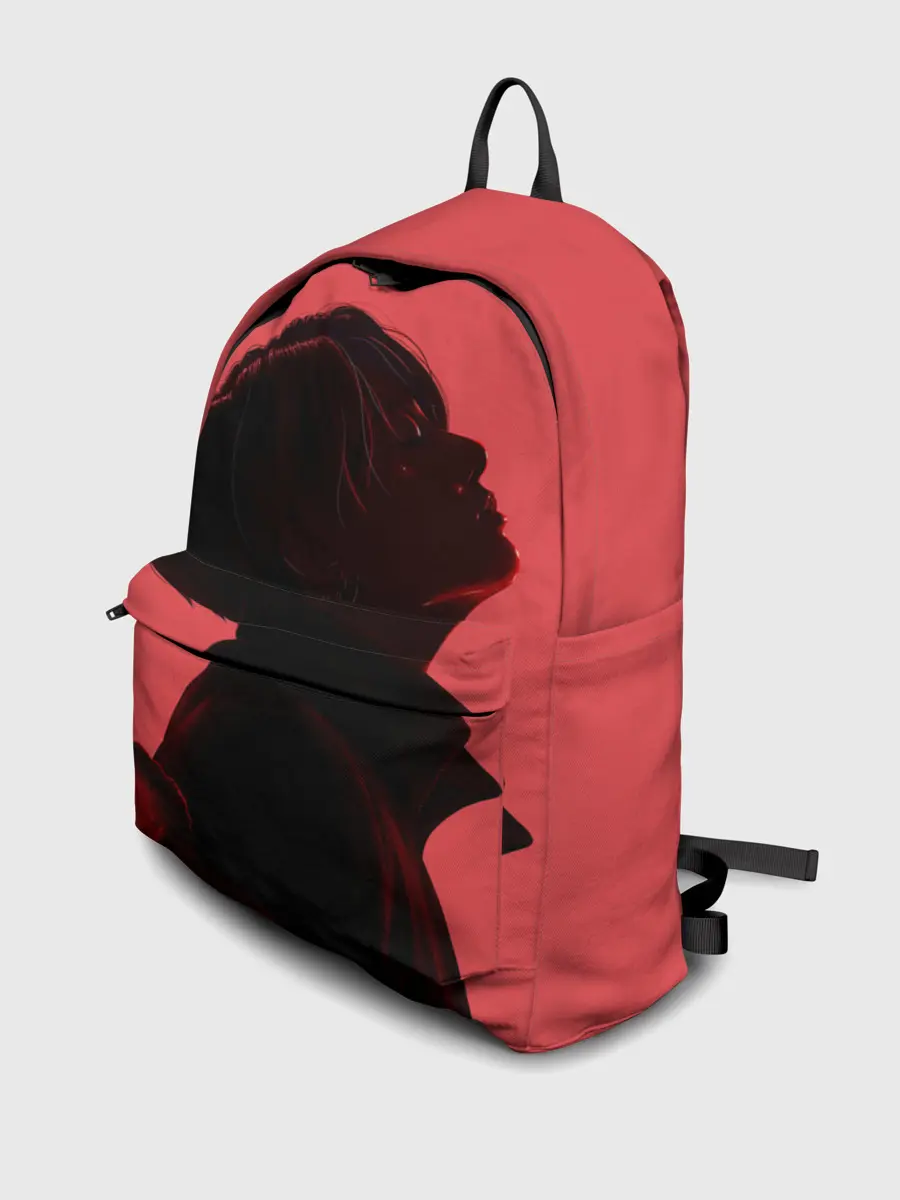 Рюкзак джинсовый / Pink Jungkook