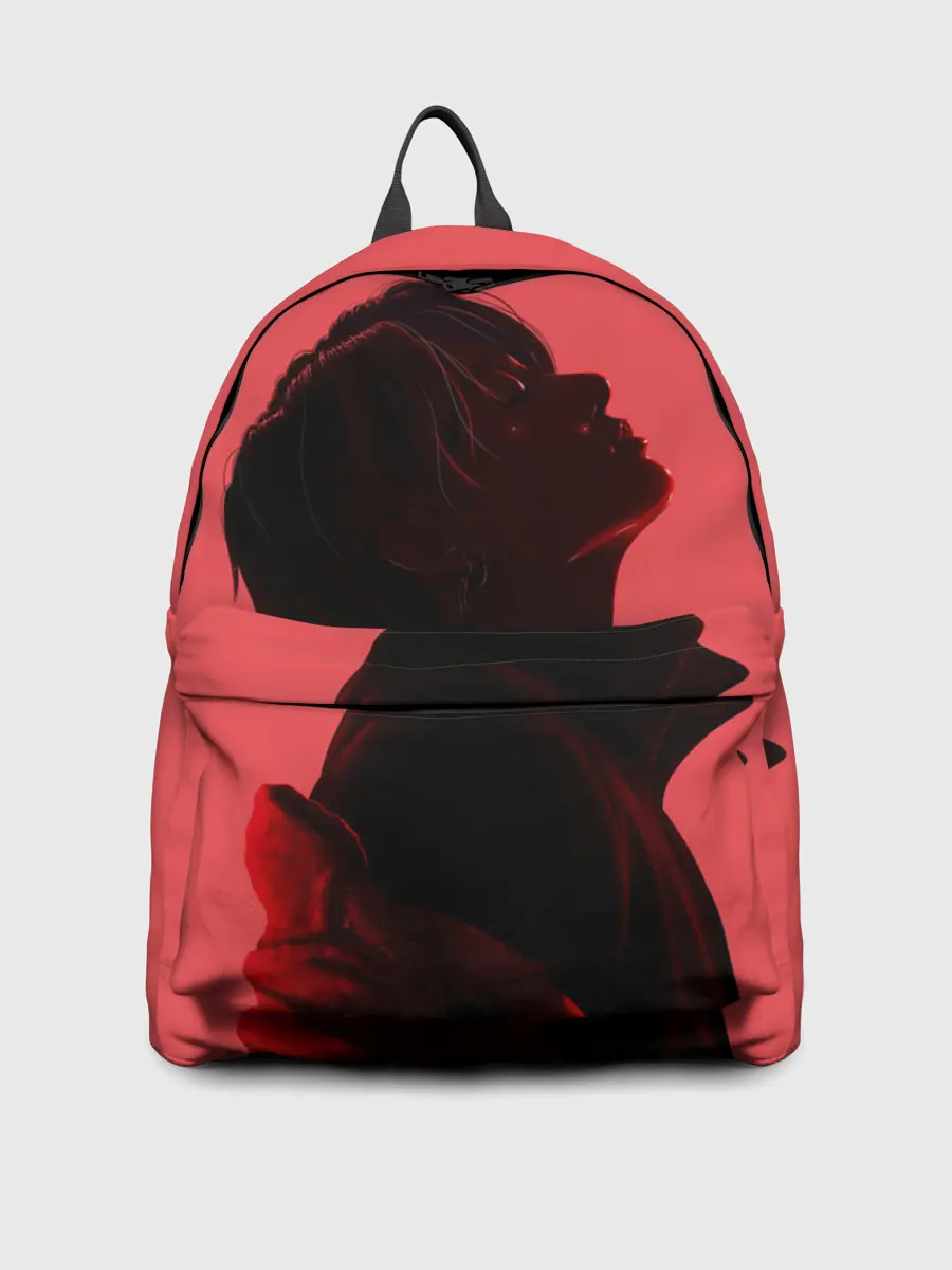 Рюкзак джинсовый / Pink Jungkook