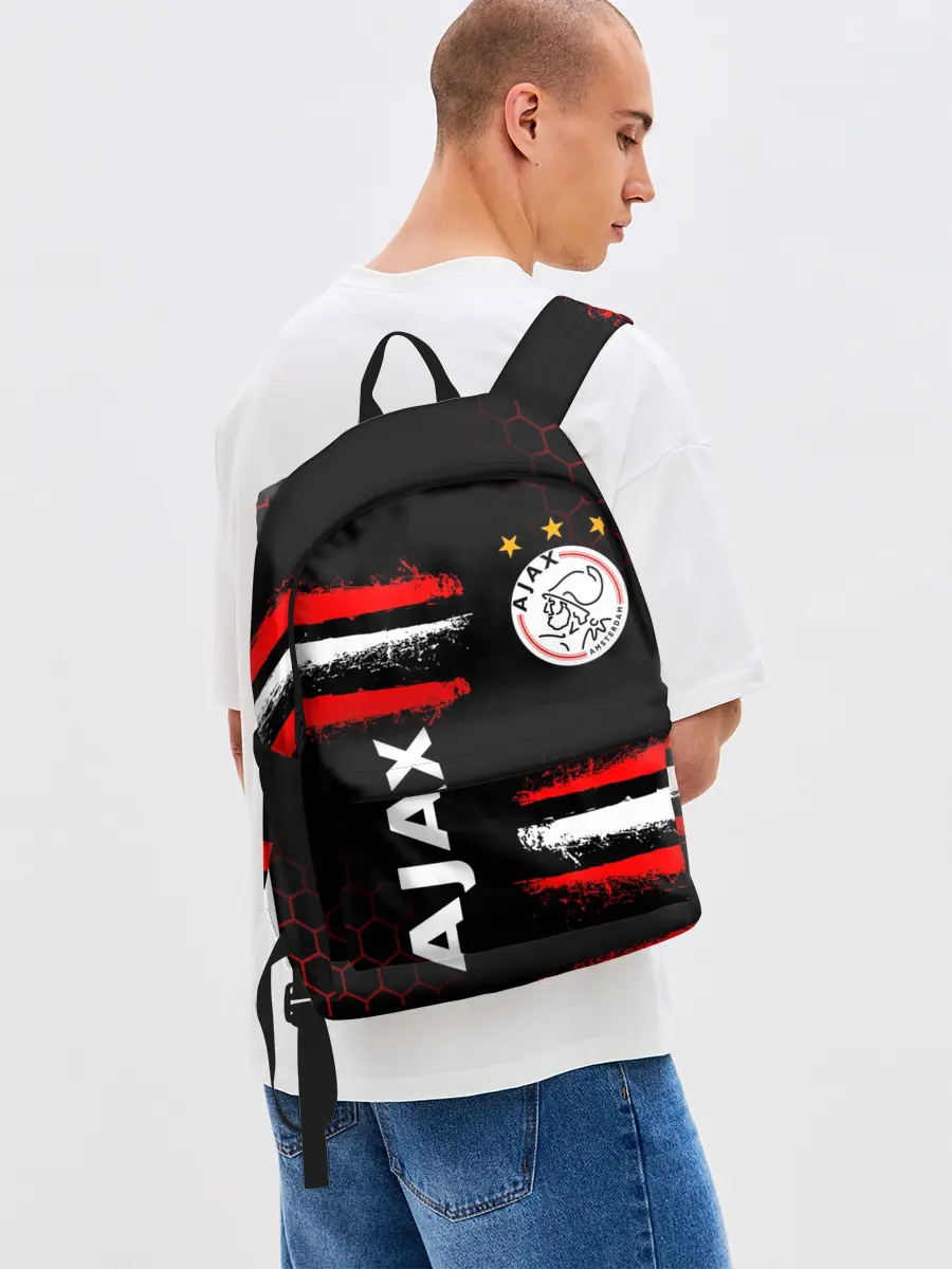 Рюкзак джинсовый / FC AJAX AMSTERDAM / ФК АЯКС