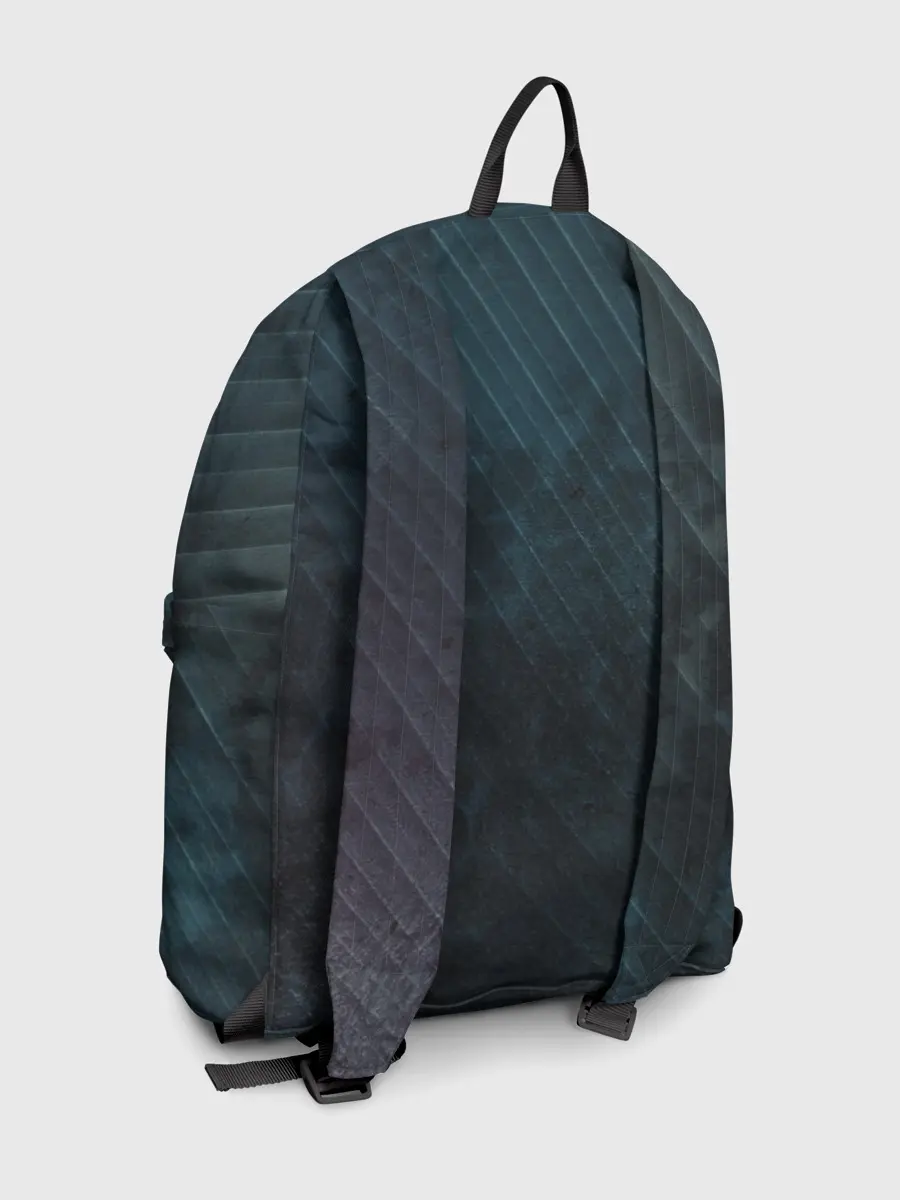 Рюкзак джинсовый / BMW Heart. Grooved Texture