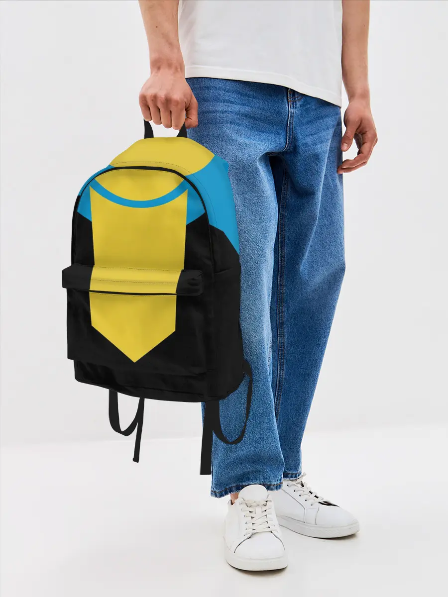 Рюкзак джинсовый / Костюм Неуязвимого