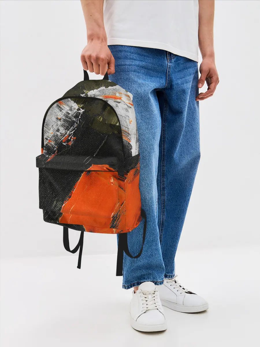 Рюкзак джинсовый / Современное искусство