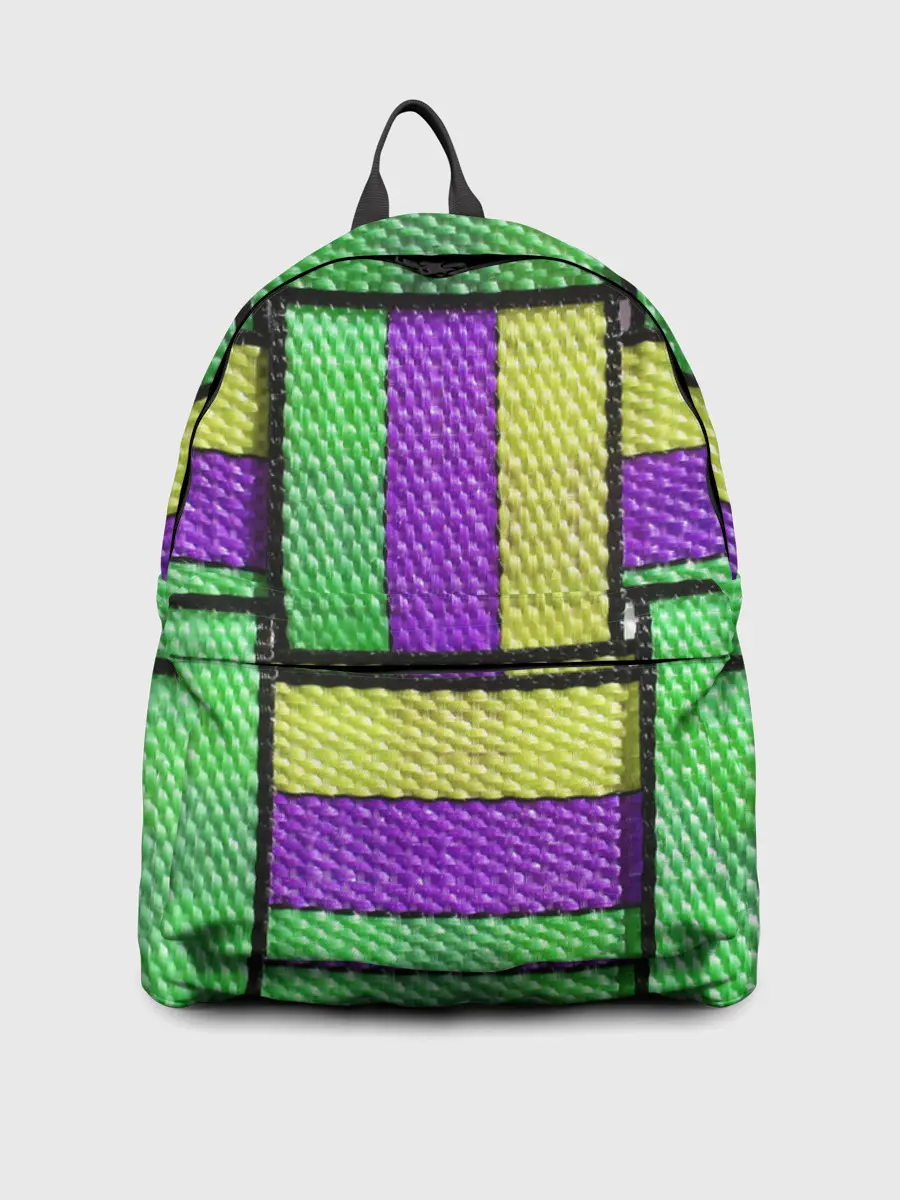 Рюкзак джинсовый / Цветные Ремешки