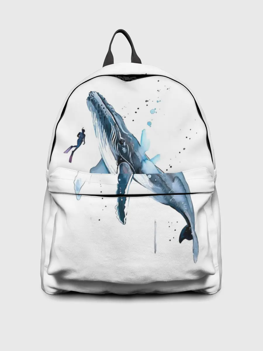 Рюкзак джинсовый / кит