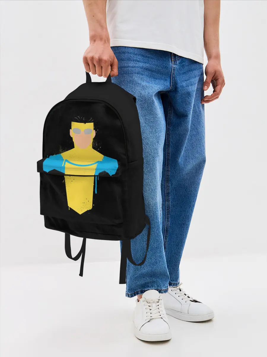 Рюкзак джинсовый / Неуязвимый | Марк Грейсон