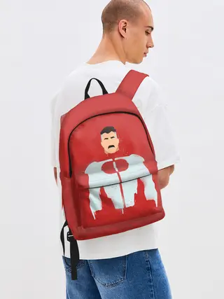 Рюкзак джинсовый / Омни-Мэн | Нолан Грейсон