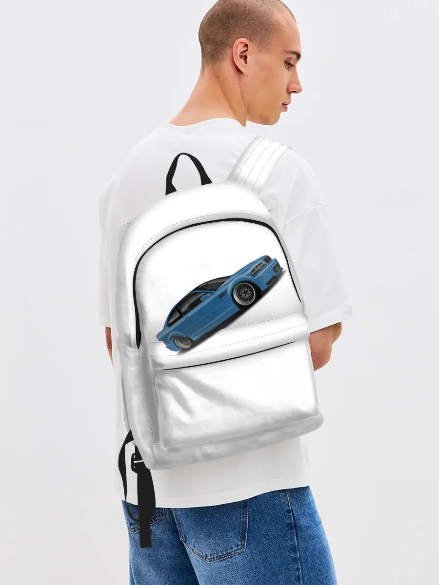 Рюкзак джинсовый / СиняЯ МашиНа