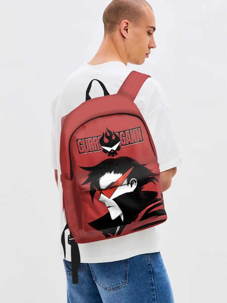 Рюкзак джинсовый / Гуррен Лаганн