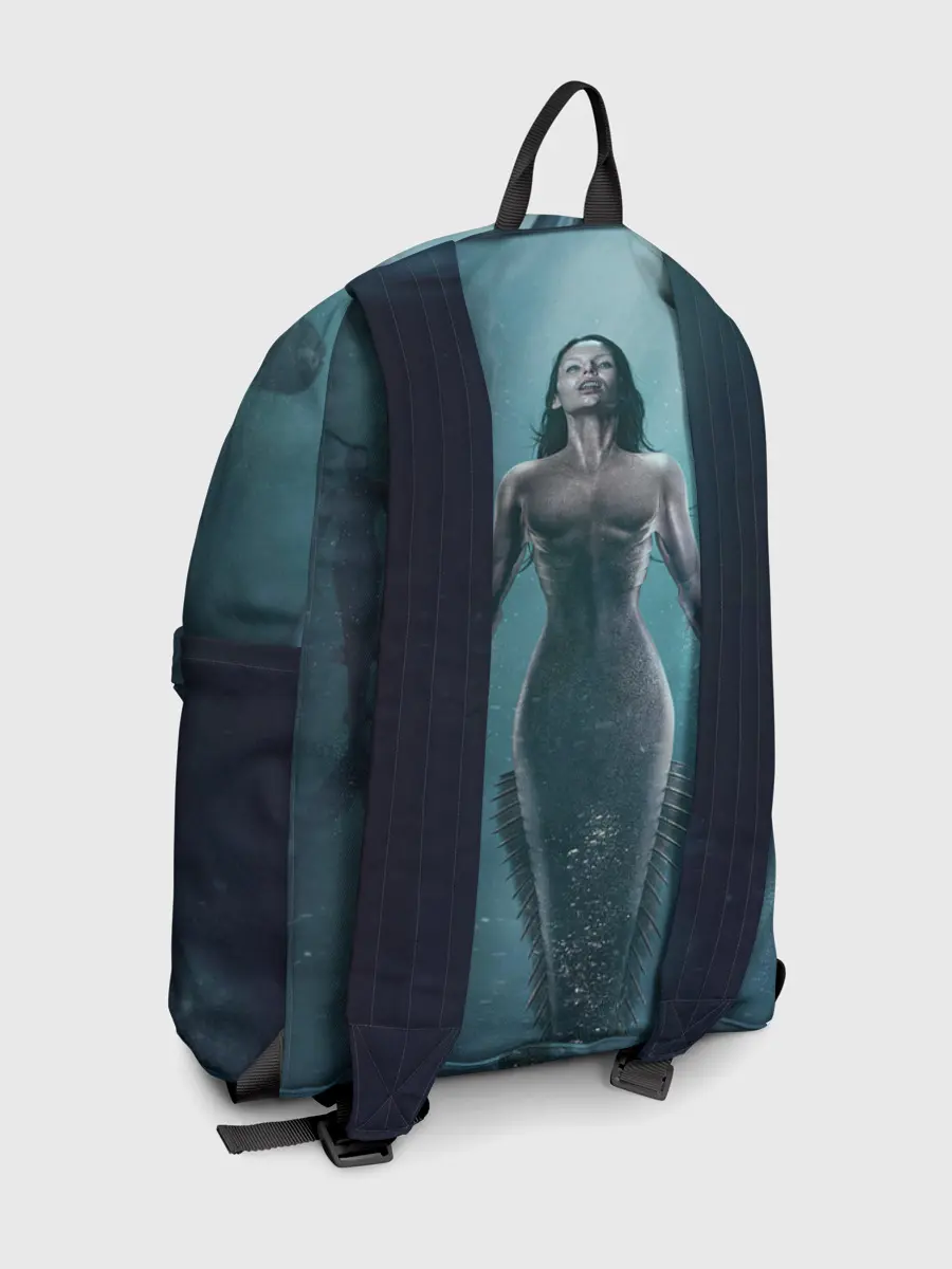 Рюкзак джинсовый / Русалка