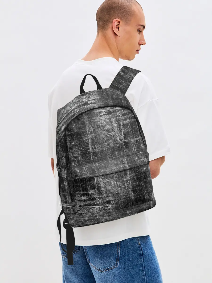 Рюкзак джинсовый / Потертости