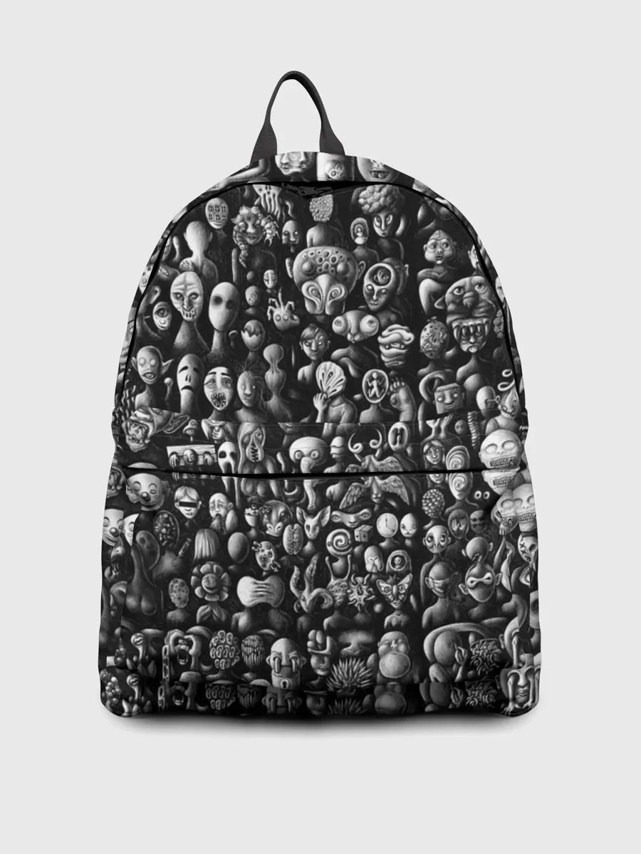 Рюкзак джинсовый / Мрачные портреты