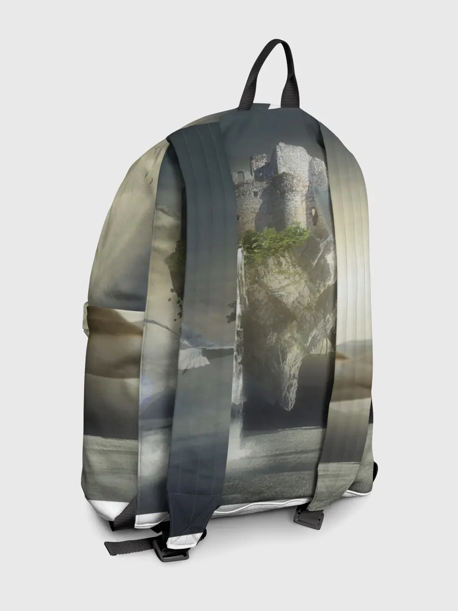 Рюкзак джинсовый / Парящий замак