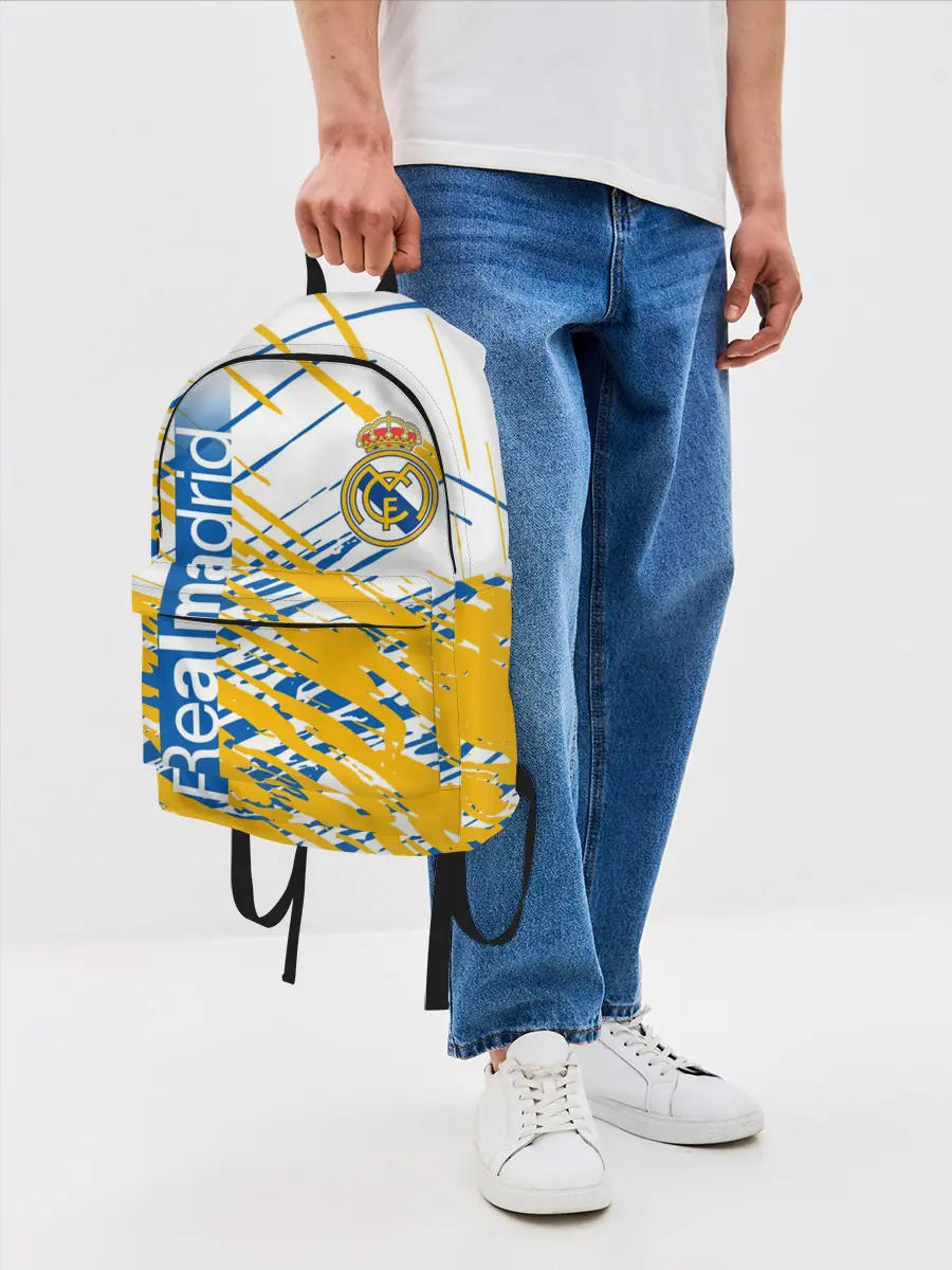 Рюкзак джинсовый / REAL MADRID / РЕАЛ МАДРИД